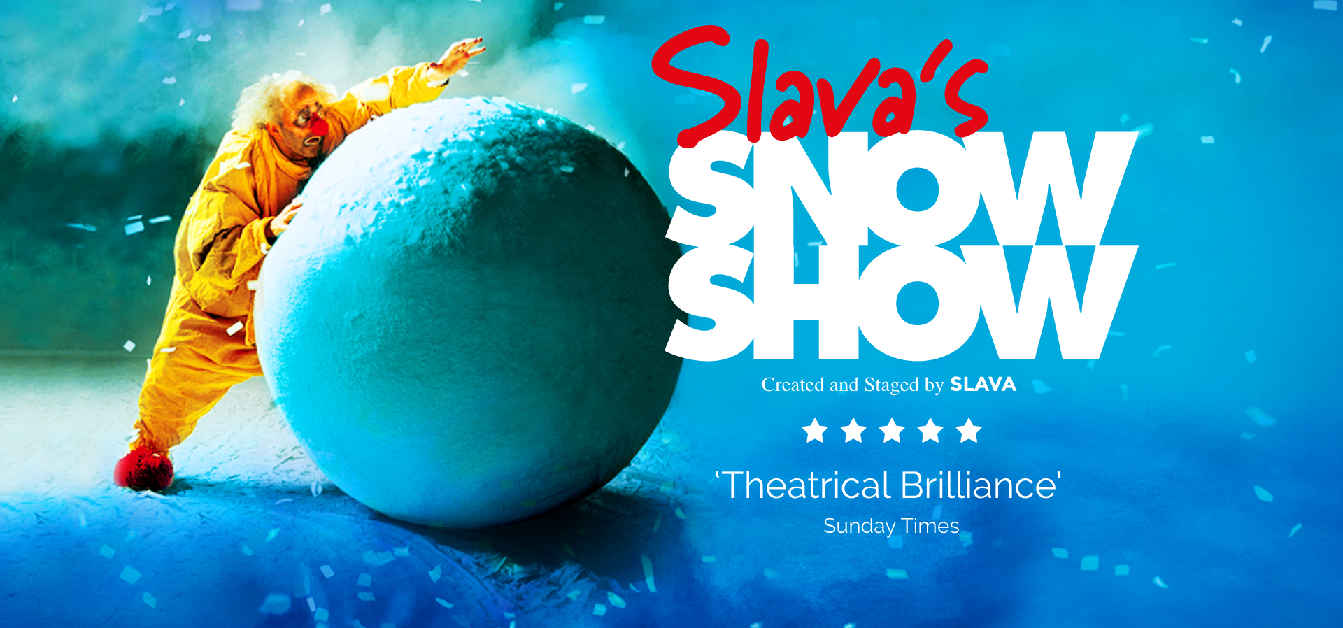 Slava's Snowshow at Stephen Sondheim Theater
